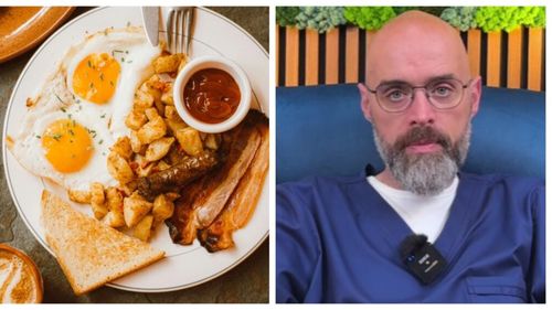 Combinatii de mic dejun care, deși par sănătoase, îți pot îmbolnavi ficatul și intestinele / Dr. Răzvan Vintilescu: „Ouăle prăjite cu bacon sunt un duet de infarct matinal, iar dulciurile și cafeaua cresc riscul de rezistență la insulină și gastrită cronică”