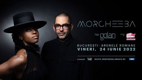 MORCHEEBA revine la București, la Arenele Române. Special guest: GOLAN (Parteneriat)