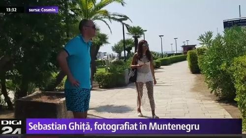 Imagini cu fugarul Sebastian Ghiță, pe o plajă de lux din Muntenegru