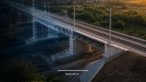 CFR anunță că a finalizat viaductul de cale ferată Cârcea, după ani de zile de întârzieri / Traficul feroviar redeschis pe ambele fire de circulație
