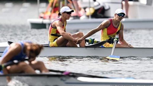 O nouă medalie de argint pentru România la JO Paris. Vrînceanu Ioana și Anghel Roxana, vicecampioane la canotaj dublu vâsle feminin