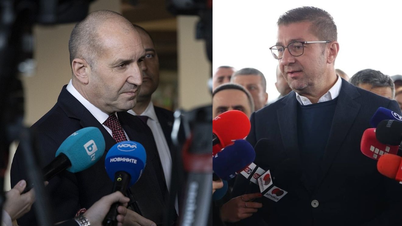 Președintele Bulgariei îi îndeamnă pe liderii din Macedonia de Nord să renunțe la retorica anti-bulgară pentru a nu periclita calea integrării europene a țării