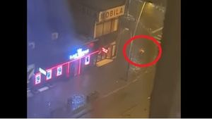VIDEO Dosar penal după ce un cărucior în care s-ar fi aflat un bebeluș a fost luat de vânt, în timp ce părinții erau într-o sală de jocuri