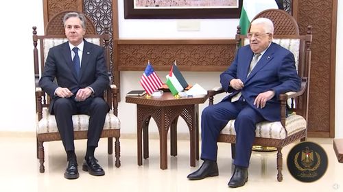 Președintele Mahmoud Abbas a cerut Statelor Unite recunoașterea unui stat palestinian și acceptarea acestuia ca membru al ONU