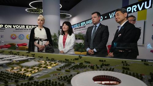 GALERIE FOTO EXPO 2027 Belgrad, proiectul care va schimba fața Serbiei, prezentat la Timișoara. Investiții de 1,2 miliarde de euro, peste 130 de țări participante și cinci milioane de vizitatori așteptați