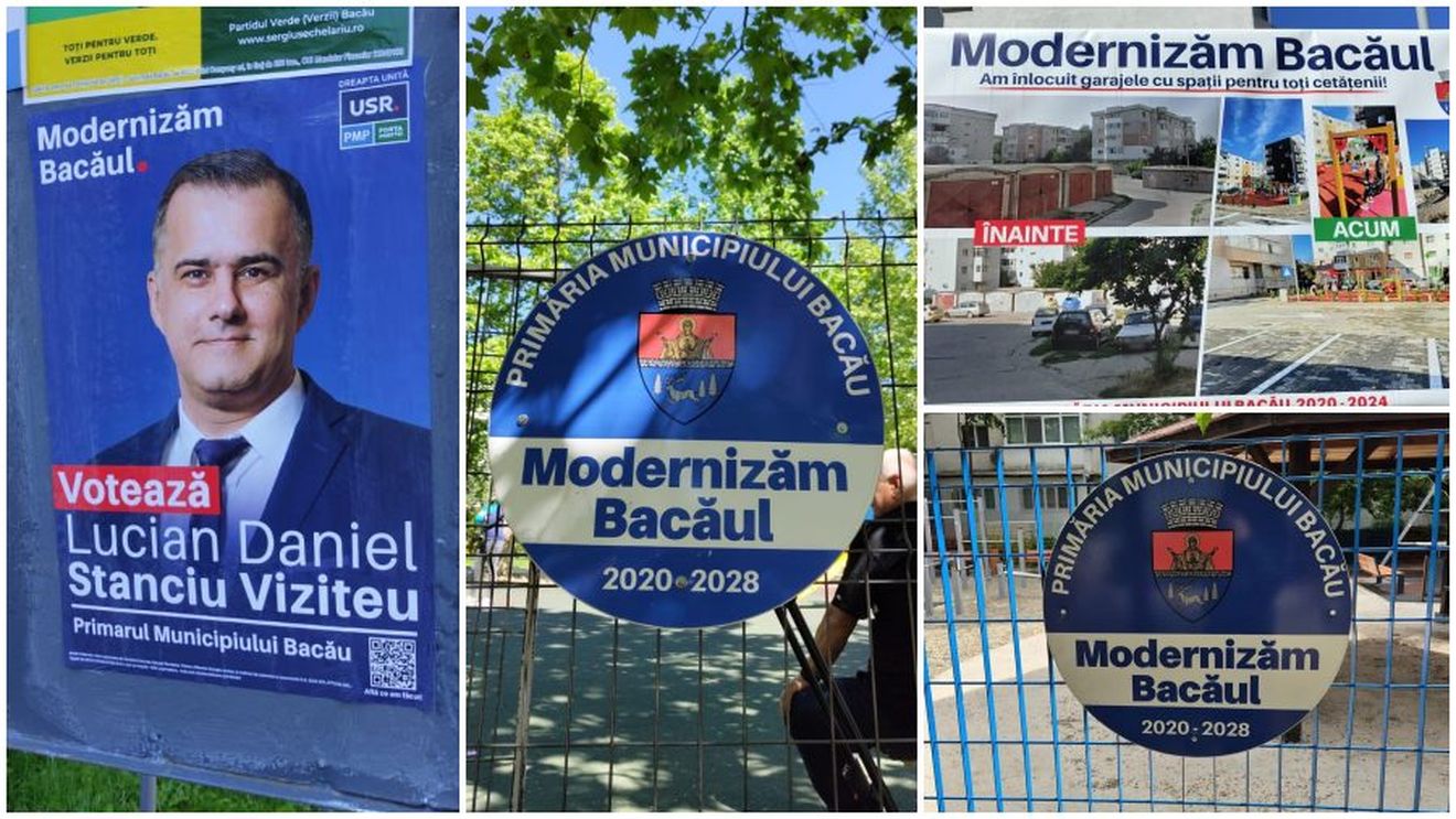 Sloganul „Modernizăm Bacăul”, interzis de Biroul Electoral Județean / Contestația a fost făcută de PSD Bacău, împotriva actualului primar