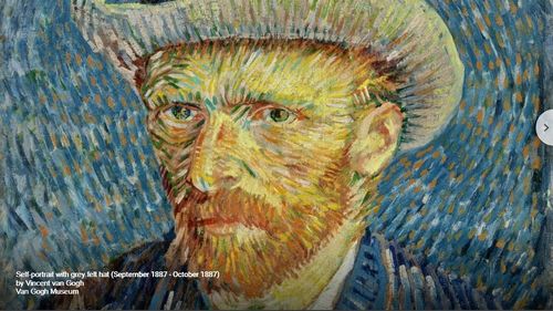 Doi activişti ecologişti care vor să tragă un semnal de alarmă în privinţa crizei climatice s-au lipit joi cu o substanţă adezivă de rama unui tablou pictat de Van Gogh
