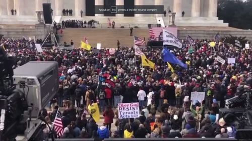 VIDEO Au doborât singura statuie a unui general confederat. Donald Trump: Poliţia din Washington nu-şi face treaba