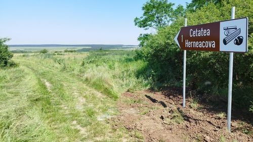 Cetatea invizibilă de la Herneacova: indicator turistic către un sit arheologic … fără cetate la vedere