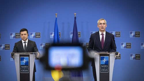 Zelenski: Am înţeles cu toţii. Nu suntem acceptaţi în NATO pentru că alianţa se teme de Rusia