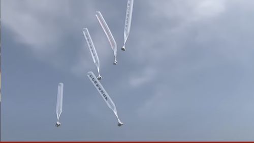 Un balon nord-coreean cu deşeuri a atins palatul președintelui din Seul. Balonul conținea și pliante de ridiculizare a cuplului prezidențial