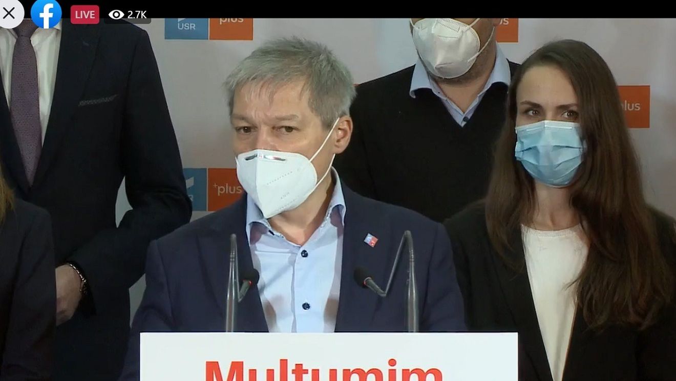 VIDEO Cioloș: Românii nu au dat un mandat clar niciunui partid să formeze singur guvernul. Va fi nevoie de o coaliție. USRPLUS va negocia intrarea la guvernare, dar nu va negocia cu PSD