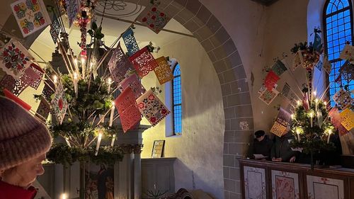 FOTO&VIDEO Crăciunul la Viscri / Tradițiile unei comunități multiculturale duse mai departe de tineri