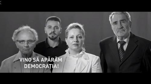 VIDEO Cum arată materialele de propagandă pentru mitingul de sâmbătă: clip promovat pe Facebook și fluturași în căsuțele poștale