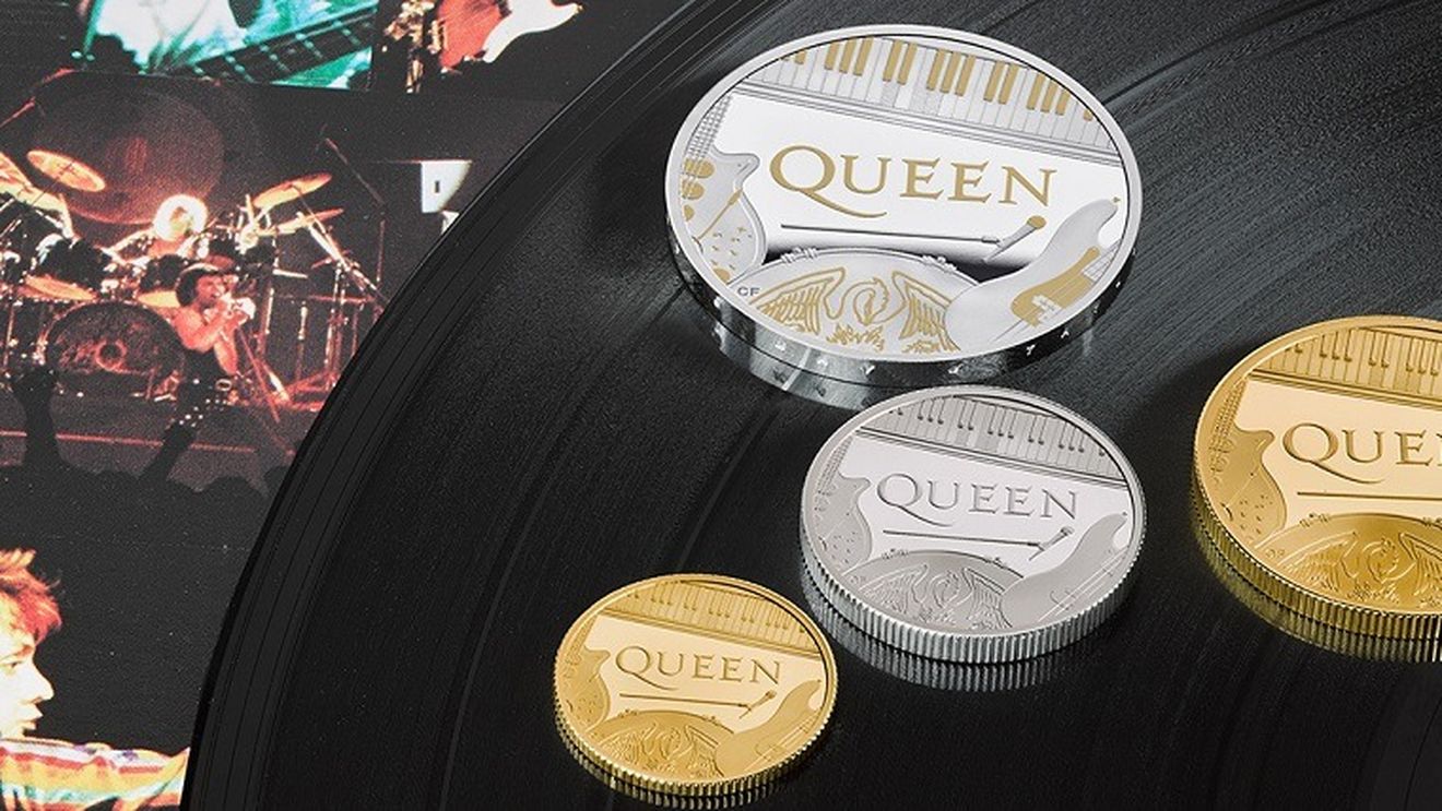VIDEO Queen, prima trupă britanică pentru care Royal Mint lansează monede de colecţie