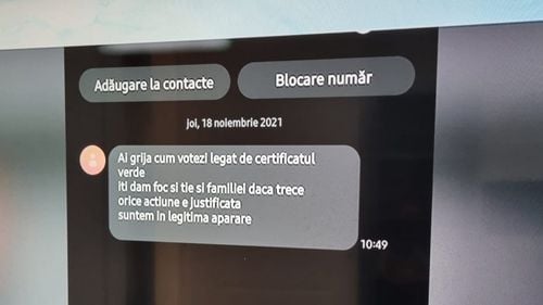 Parlamentarii au primit mesaje de amenințare dacă votează certificatul verde: ”Îți dăm foc ție și familiei”/ Gabriel Avrămescu (PNL): Nu sunt intimidat, sunt hotărât să fac plângere la Poliție