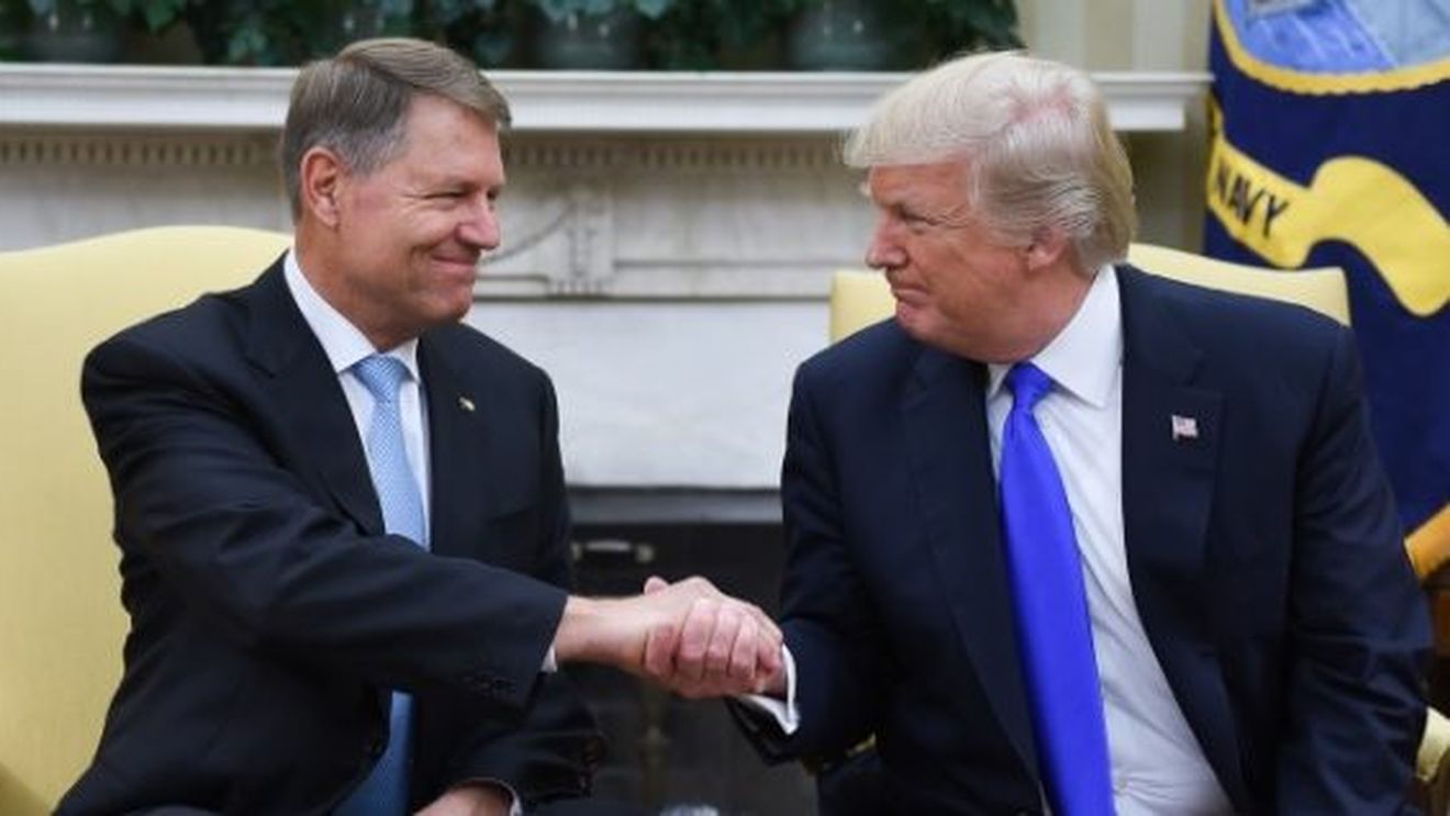Iohannis, convorbiri cu Trump marți, la ora 21 în Biroul Oval