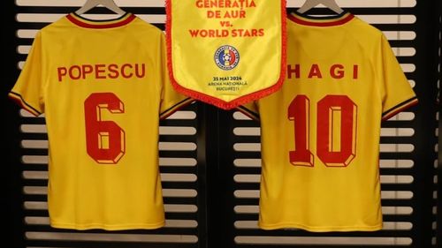 VIDEO Ultimul meci al ”Generației de aur”. Hagi: Am jucat fotbal pentru suporteri cât am putut. Lumea nu mă uită / Mourinho: Imaginează-ţi cât ar fi costat Rivaldo, Hagi… Belodedici, azi nu văd un jucător cu clasa pe care au avut-o ei”