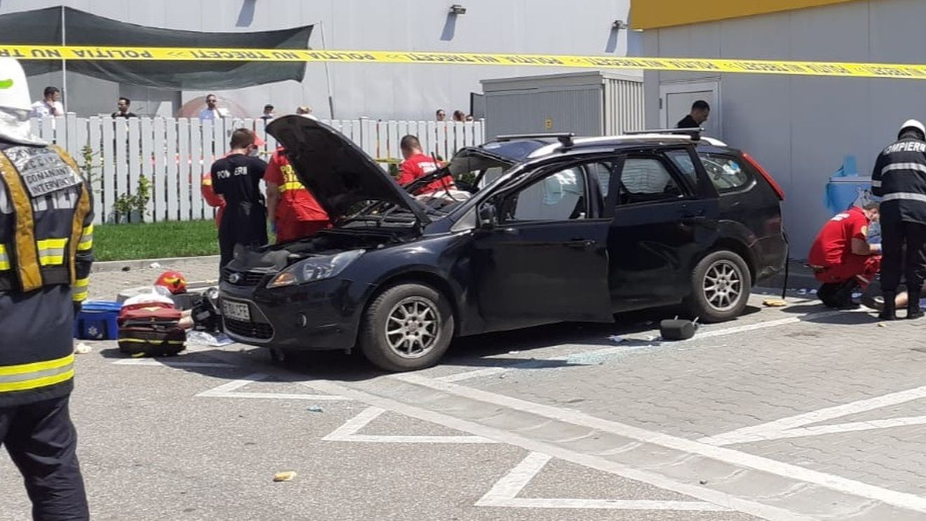UPDATE: Un tânăr a murit în București după ce o butelie de sudură aflată în mașina sa a explodat