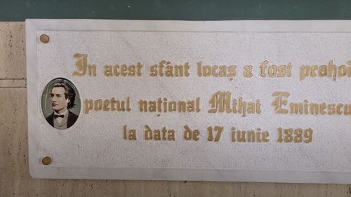 Slujbă de pomenire pentru Mihai Eminescu la Biserica „Sfântul Gheorghe Nou”, Bucureşti - Kilometrul Zero