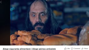 VIDEO Marketingul fricii: Vel Pitar a lansat un clip publicitar care anunță avantajele pâinii ambalate