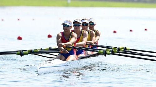 JO Paris 2024: Echipa de canotaj feminină de la proba de patru vâsle a câștigat finala B / Tricolorele s-au clasat pe locul 7 în clasamentul general
