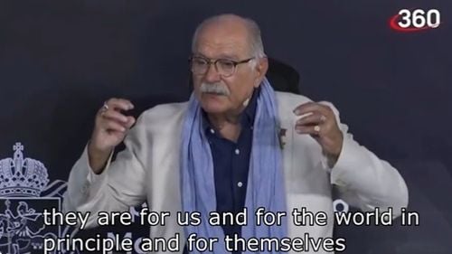 Actorul și regizorul rus Nikita Mihalkov, laureat al Oscar, susține că limba ucraineană a devenit ”imaginea rusofobiei și a urii față de Rusia”: ”Un dezastru, o mină pentru toată istoria viitoare”