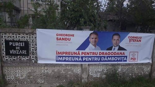 GALERIE FOTO Cum s-a mutat campania electorală cu afișe și bannere gigant cu o lună mai devreme