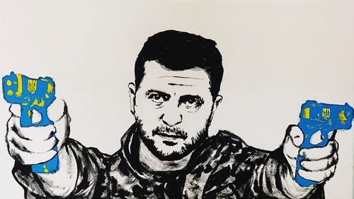 ”Artmonkey”: povestea unui pictor ucrainean care se reinventează în România după traumele războiului