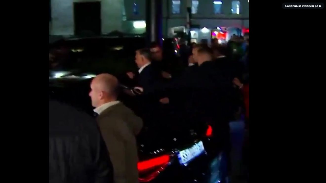 Premierul Viktor Orban, huiduit la Tbilisi, unde a ajuns pentru a sprijini guvernul pro-rus / Mii de georgieni protestează în fața Parlamentului acuzând fraudarea alegerilor
