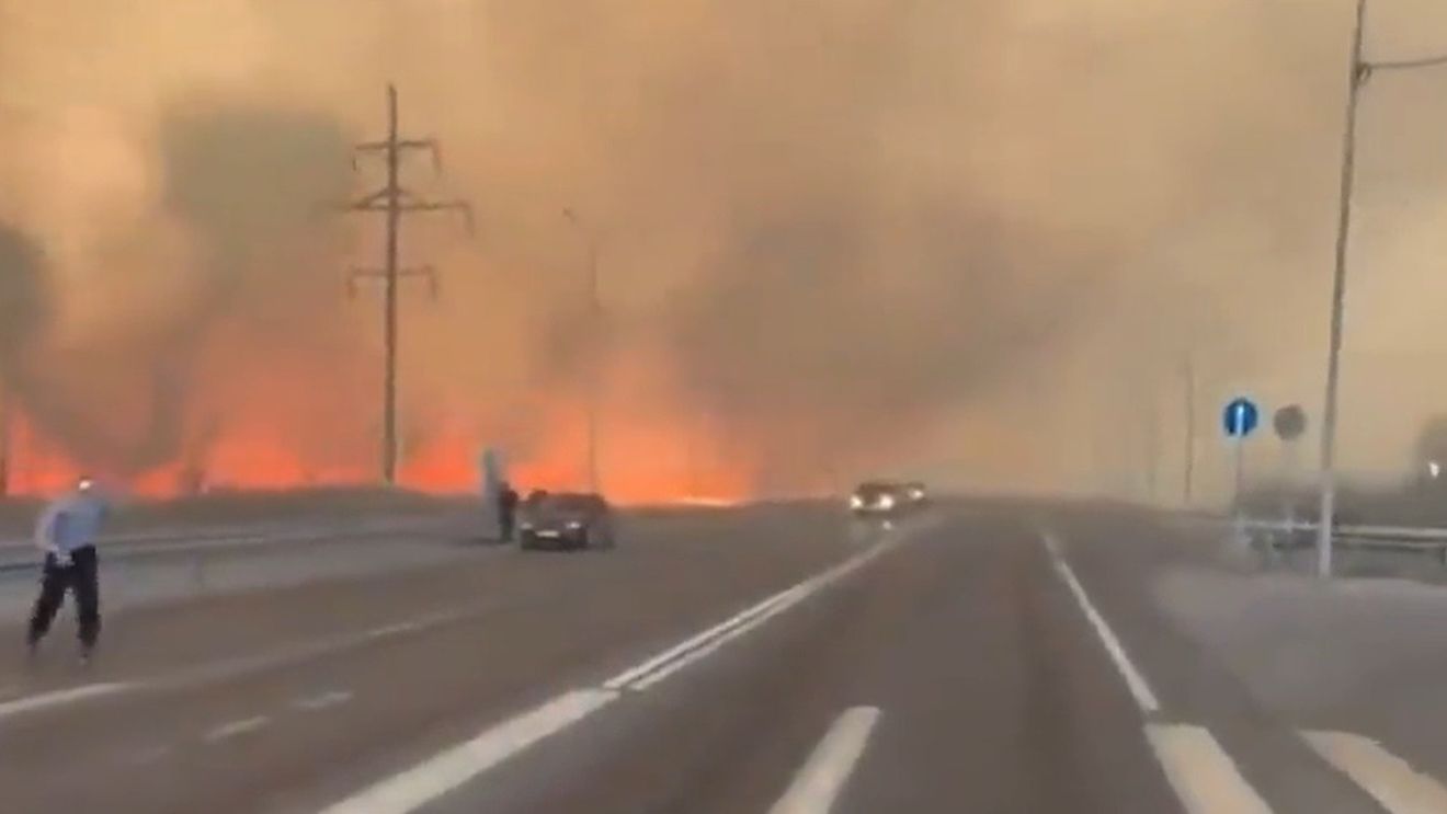 Incendii forestiere majore în Rusia, afectată de un val de căldură neobișnuit