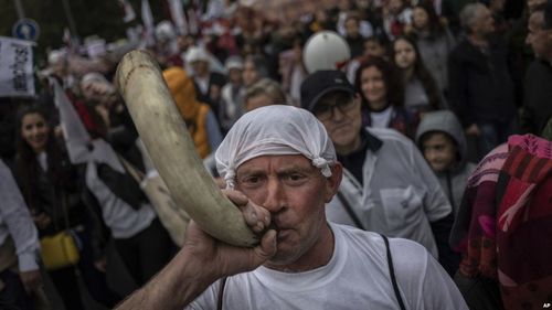 Manifestație masivă la Madrid pentru a atrage atenția asupra depopulării zonelor rurale din Spania