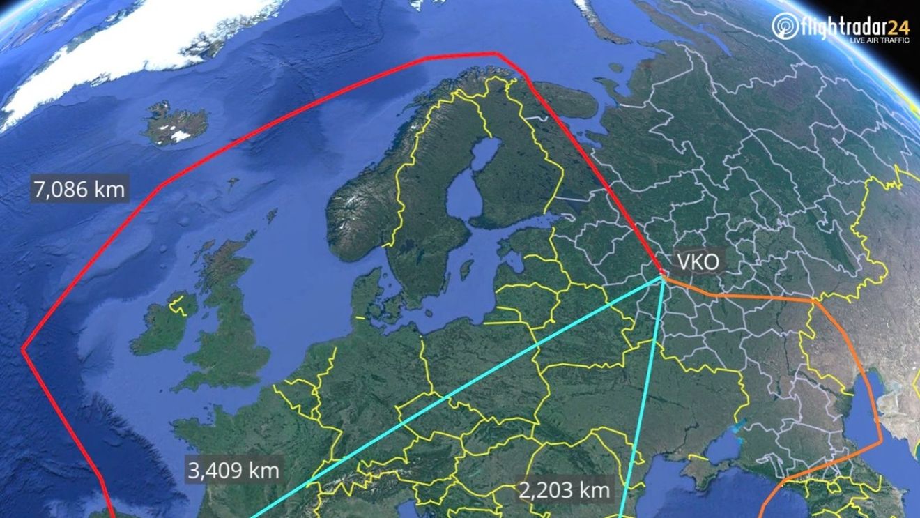 Un avion trimis de Moscova pentru a lua diplomaţii expulzaţi din Spania şi Grecia a făcut un ocol de 15.000 de kilometri din cauza interdicţiilor