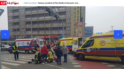 17 răniţi într-un oraș din Polonia, după ce o maşină a intrat în plin în oamenii care traversau pe o trecere de pietoni