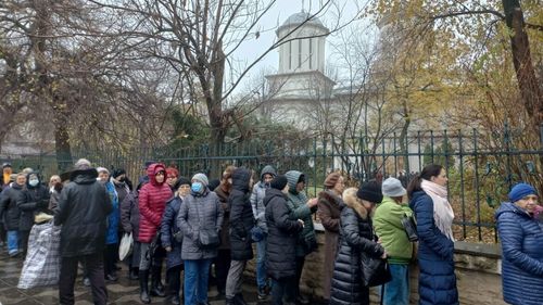 Pelerinaj la Biserica Sfântul Gheorghe Nou de la KM 0 al Capitalei