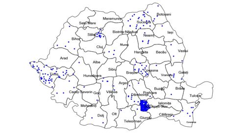 INSP: 385 de infectări cu tulpinile mutante ale coronavirusului depistate în România. Varianta britanică circulă intens în comunitate / Distribuția pe județe