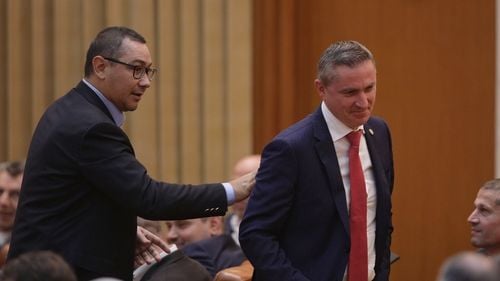 Tensiune maximă în Parlament: Ponta l-a împins pe un deputat PSD