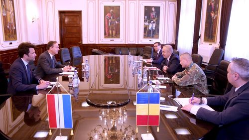 Ambasadorul Olandei, scrisoarea de participare la Grupul de Luptă aliat din România, cu 200 de militari