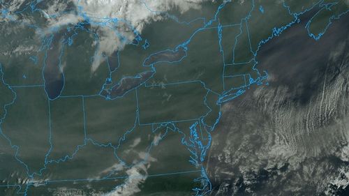 Fumul de la incendiile din vestul Statelor Unite a ajuns pe coasta de est, traversând în jur de 4000 de kilometri