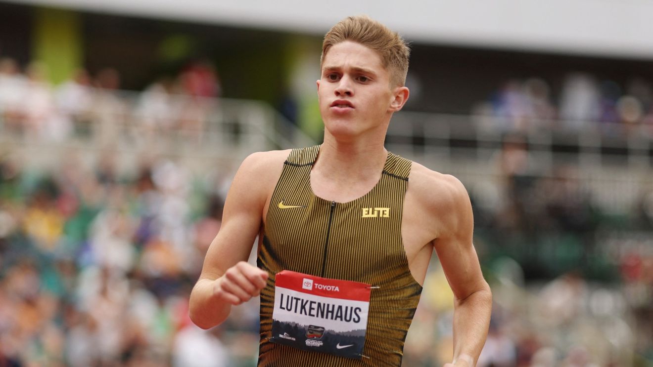 VIDEO Un elev de liceu a uimit lumea la Campionatele de atletism ale SUA: Cooper Lutkenhaus a terminat pe locul al doilea proba de 800 de metri și s-a calificat la CM de la Tokyo