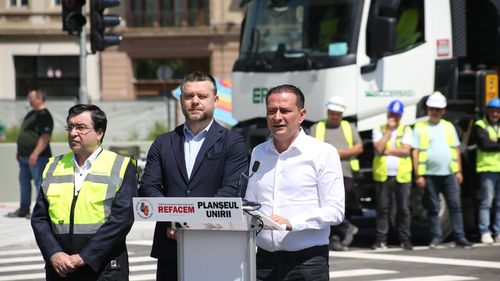 Ciprian Ciucu și Daniel Băluță apar împreună la Planșeul Unirii după lunile de tensiuni politice și disputele administrative din „luptele de la Unirii”: „Am preferat să stăm la masă și să găsim soluții”