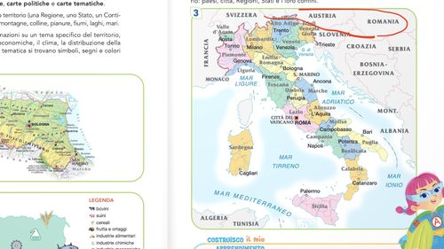 Maghiarii semnalează că țara lor nu apare într-un manual italian de geografie / ”Am căutat în zadar Ungaria pe hartă, dar toate semnele arată că țara noastră a fost uitată. România a luat locul Ungariei”