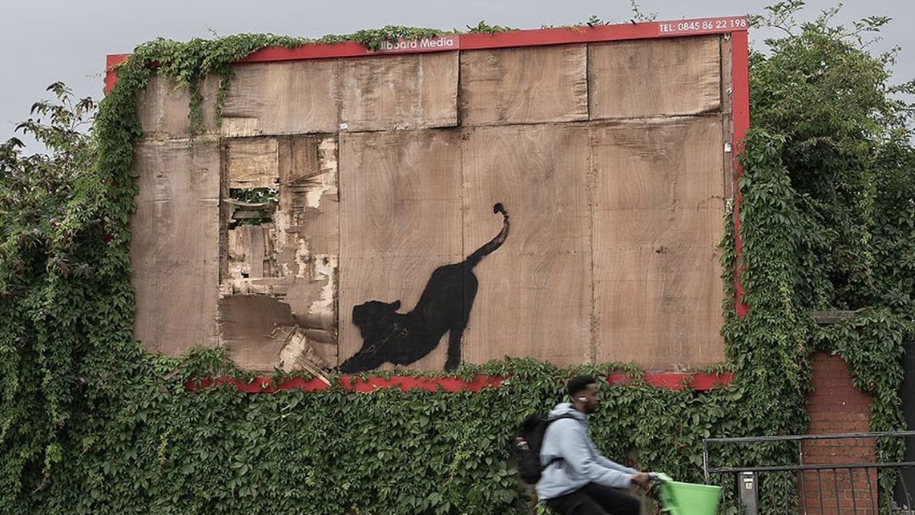 Banksy dezvăluie sensul celei mai recente serii de opere ale sale apărute în Londra