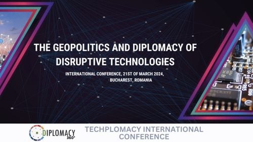 Conferința “Geopolitica și diplomația tehnologiilor disruptive emergente”, joi, 21 martie, la Athénée Palace