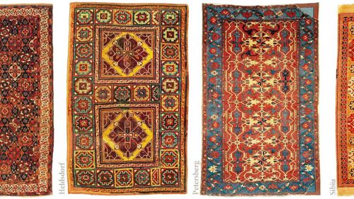 Covoarele anatoliene, păstrate sute de ani de sașii transilvăneni, expuse în Turcia / Unele covoare au fost găsite în diferite primării, unde erau element de decor pentru pereţi sau mese