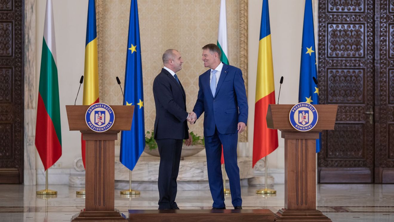 Convorbire Klaus Iohannis - Rumen Radev privind cooperarea României și Bulgariei pentru aderarea la Schengen