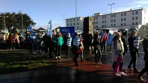 Protest în Irlanda: 35.000 de asistente medicale cer creșteri salariale și condiții de muncă mai bune/ Au fost anulate peste 2000 de operații