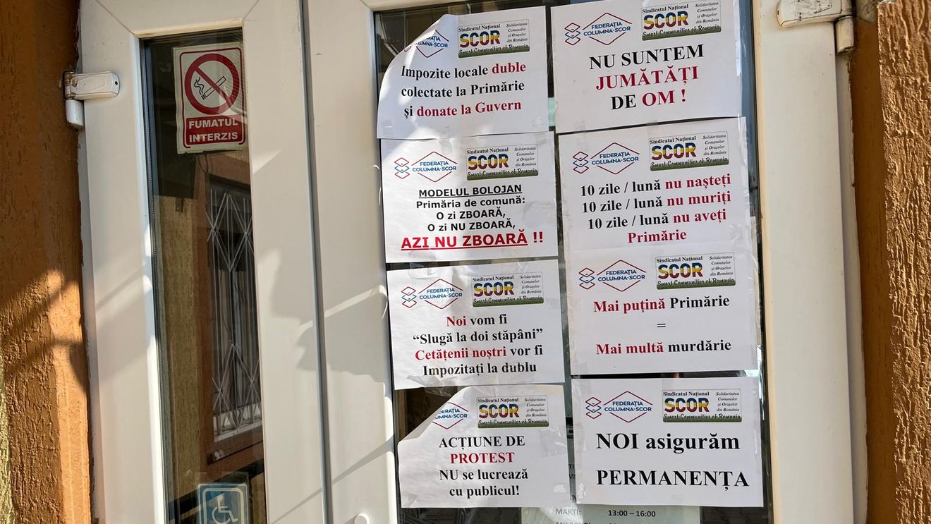 Declanșarea grevei generale a sindicaliștilor din administrațiile locale se mută pe 15 septembrie / Sindicaliștii susțin că în primării se lucrează cu publicul o zi da, o zi nu / Reclamațiile cetățenilor