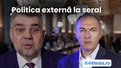 Ciolacu, politica externă la seral