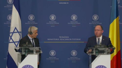 Aurescu: Peste 3000 de cetățeni israelieni care se aflau în Ucraina și alți peste 1.200 de cetăţenii ucraineni de origine evreiască au fost sprijiniţi să intre în România / Ministrul de externe al Israelului: Guvernul României ne-a ajutat foarte mult să salvăm multe vieţi